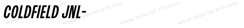 Coldfield JNL字体转换